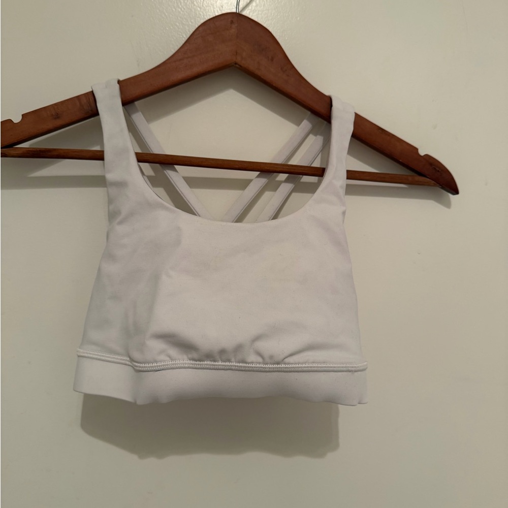lululemon athletica White Strappy Sports Bra